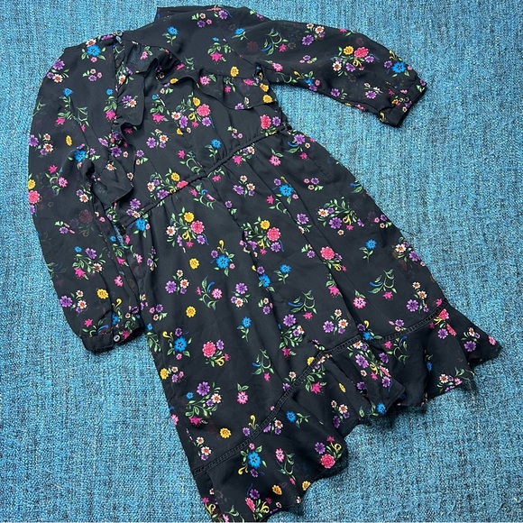 D-Signed Disney Coco Themed Floral Dress in Black Multicolor - Picture 4 of 6